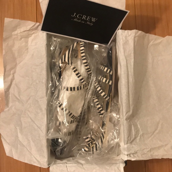 J.Crew “Emmaline” Mini-Wedge Sandals size 7 - Picture 3 of 8